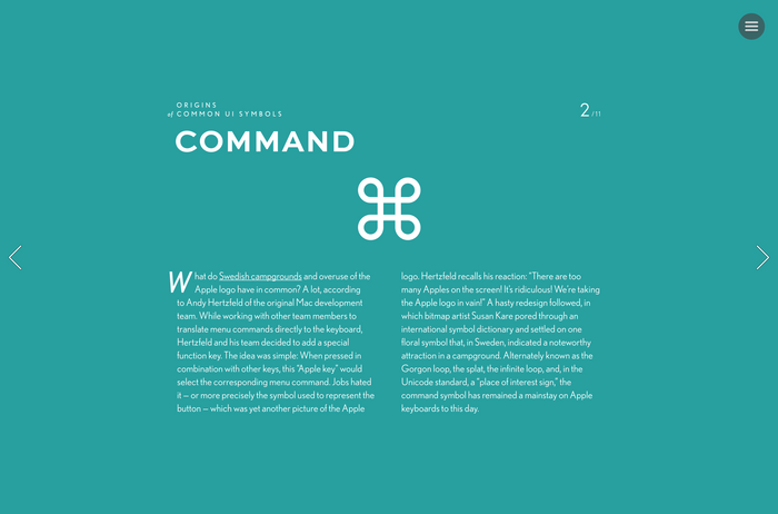 “Origins of Common UI Symbols”, Shuffle Magazine Edition 3