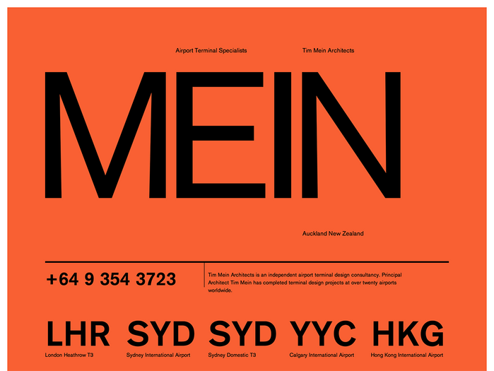 Tim Mein Architects website 1