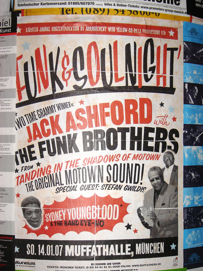 Funk & Soul Night concert posters 1