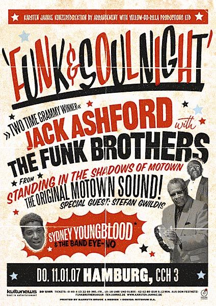 Funk & Soul Night concert posters 2