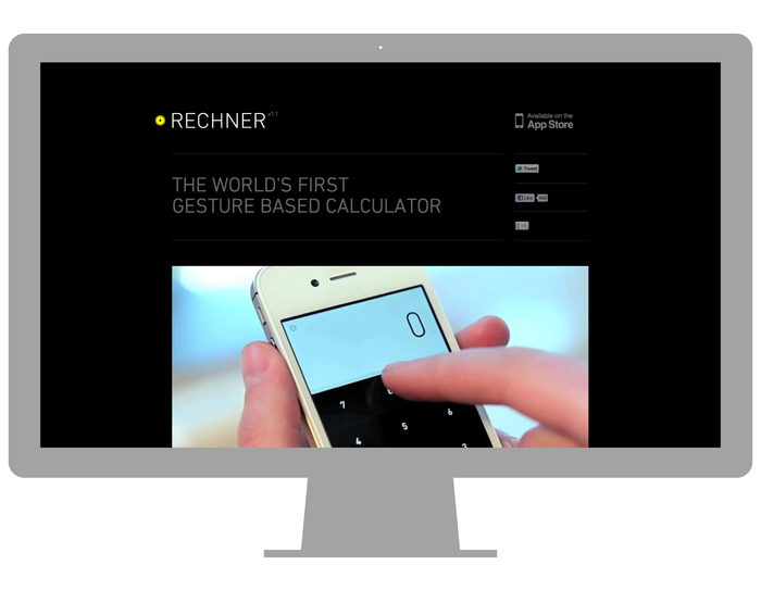 Rechner app and website 3