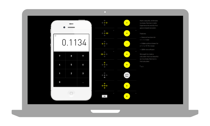 Rechner app and website 4