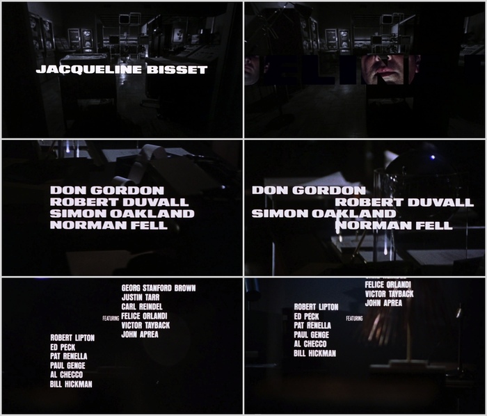 Bullitt (1968) opening title sequence 2