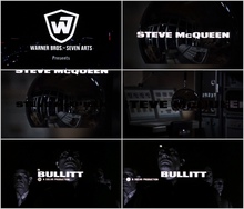 <cite>Bullitt</cite> (1968) opening title sequence