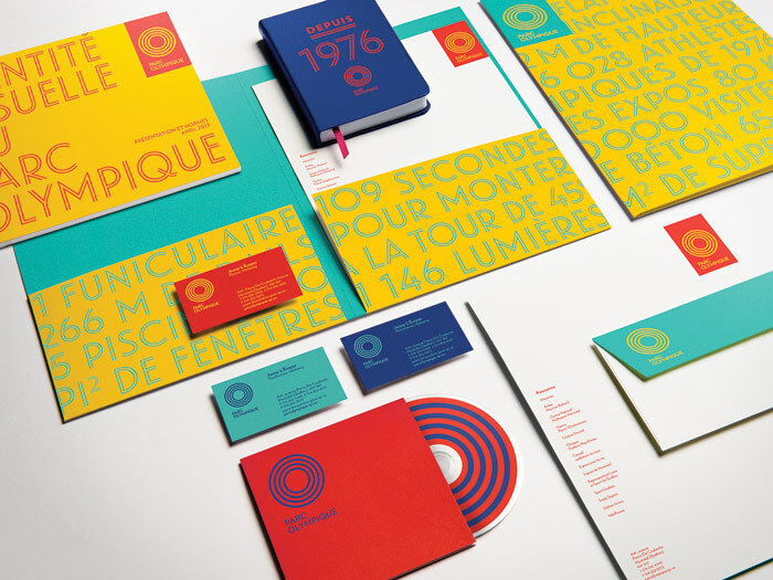 Parc Olympique de Montréal branding 3