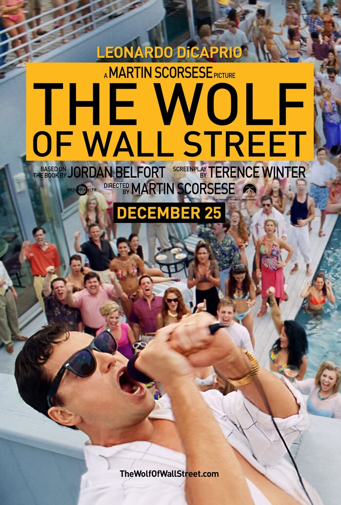 The Wolf of Wall Street movie posters 1