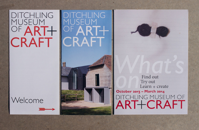 Ticket, What&rsquo;s on and General leaflets.&nbsp;What&rsquo;s on and General leaflet designed with Natalie Braune.