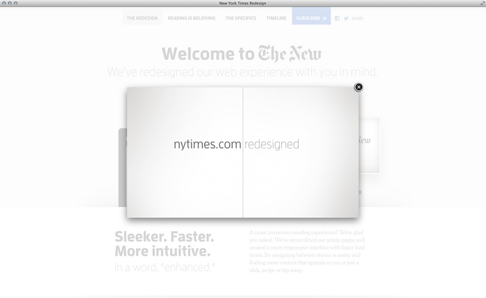 NYTimes.com Redesign Announcement 4