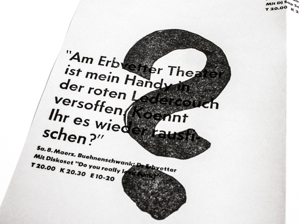 “Lost and found” Veka-Glarus Spring 2014 events poster 6