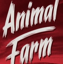<cite>Animal Farm</cite> by George Orwell, Penguin edition