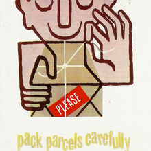 GPO Poster: “pack parcels carefully”