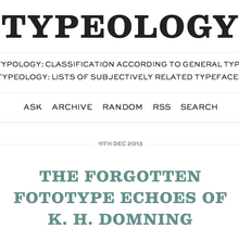 Typeology