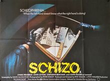 <cite>Schizo</cite> movie posters