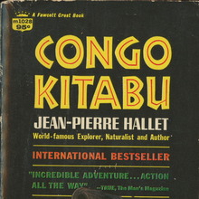 <cite>Congo Kitabu</cite>, 1968 edition book cover
