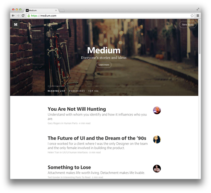 Medium.com (2013) 2