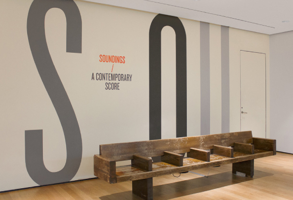 Soundings: A Contemporary Score title wall 5