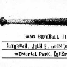 Apple Company flyers, 1983