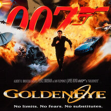 <cite>GoldenEye</cite> (1995) movie posters