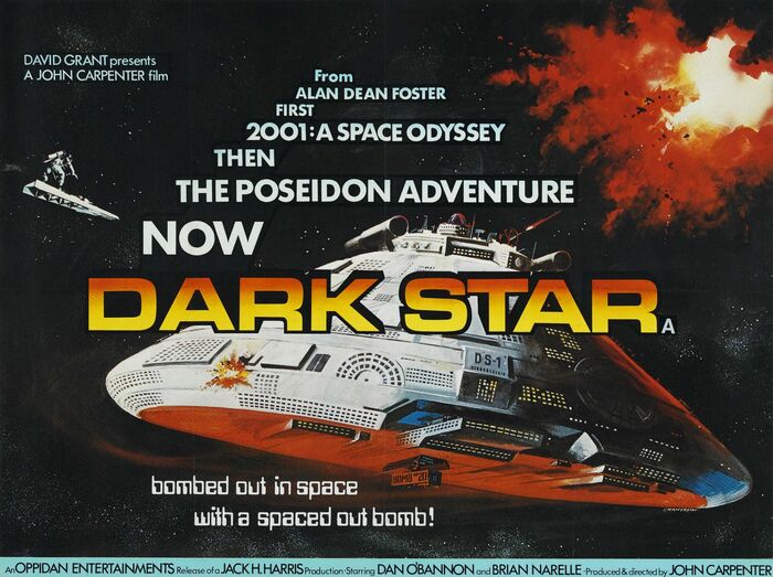 Dark Star (1974) movie poster
