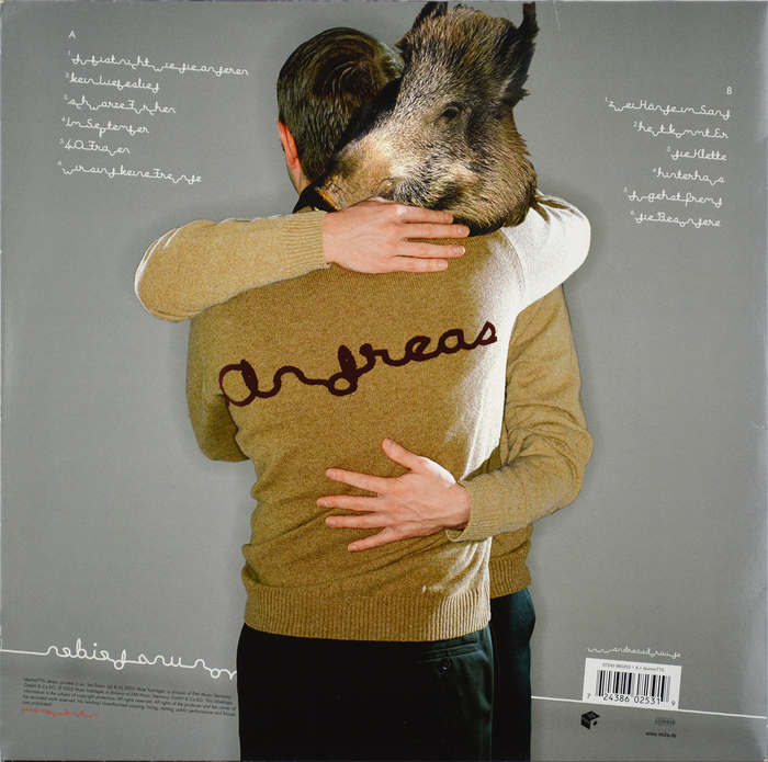 Andreas Dorau – Ich bin der eine von uns beiden album art 4
