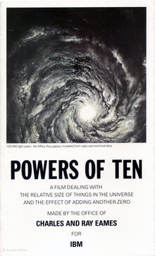 <cite>Powers of Ten</cite> brochure