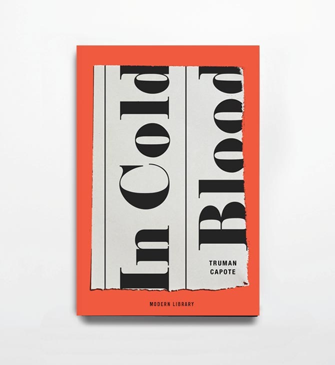 In Cold Blood, 2013 Modern Library Edition book cover 1