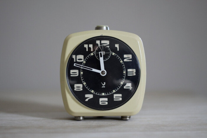 Vintage French Jaz alarm clock 1