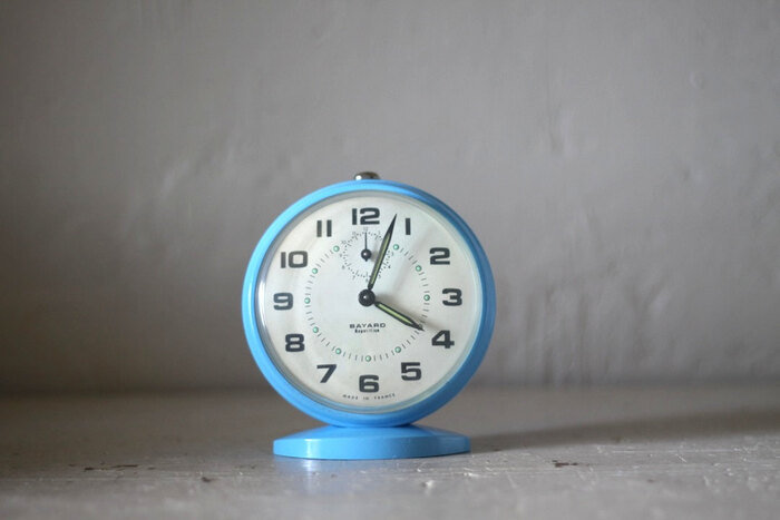 Vintage French Bayard Alarm Clock