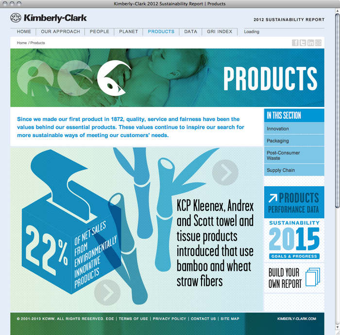 Kimberly-Clark Sustainability Report 2012 4