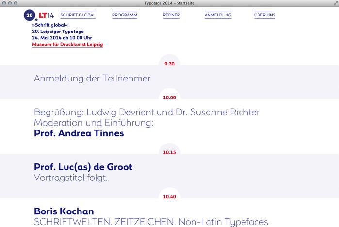 Leipziger Typotage 2014 website 3