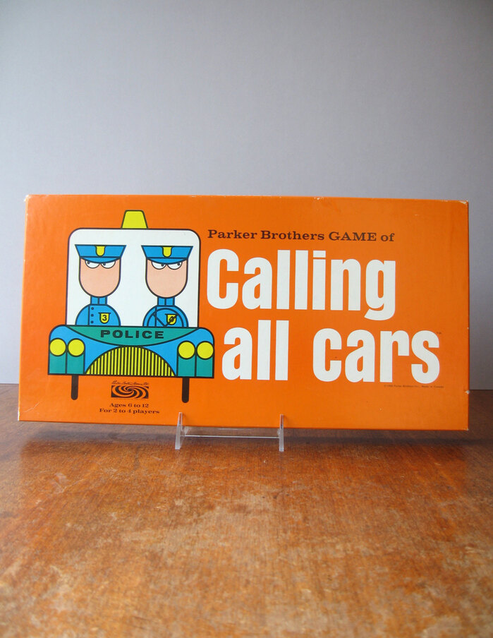Calling All Cars board game, 3rd edition 1