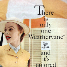 Handmacher ad: “There is only one Weathervane”