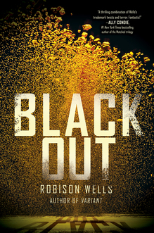 <cite>Going Dark</cite>, <cite>Blackout</cite>, <cite>Dead Zone</cite> book covers