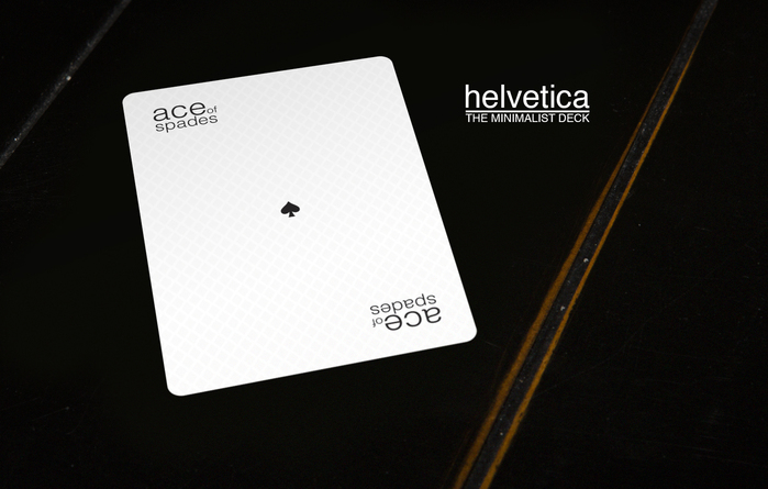 The Minimalist Deck: Helvetica 1