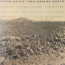 Steve Reich – <cite>The Desert Music</cite> album art