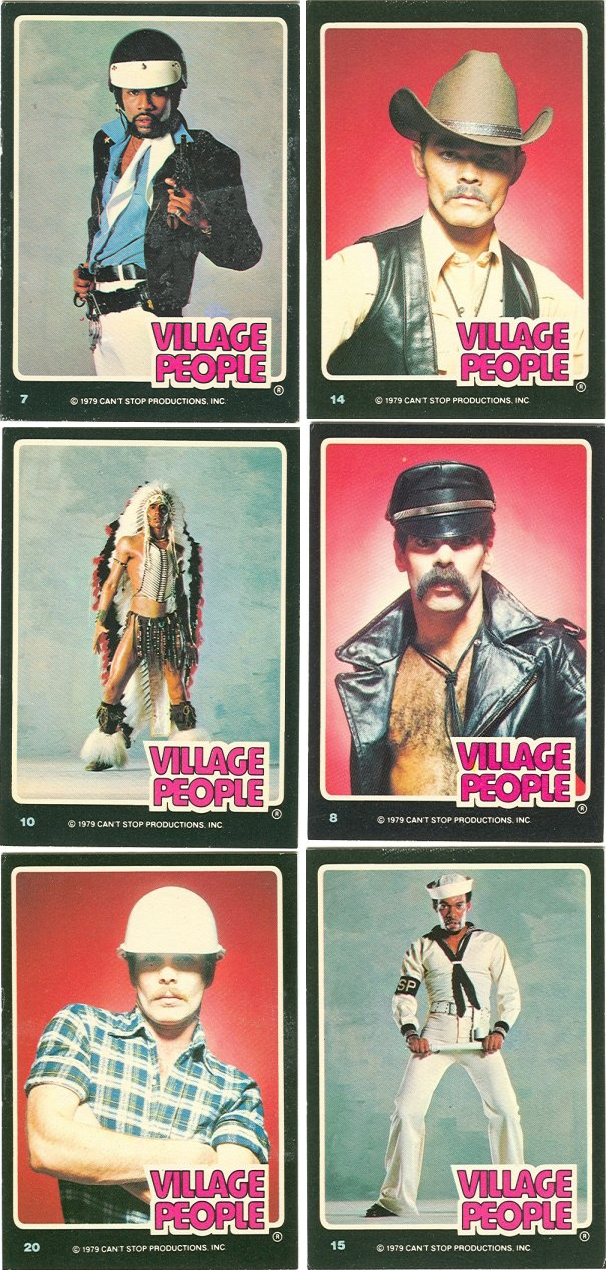 Village People trading cards 2