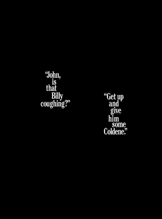 1960–61 Coldene ad (and recreation) 1