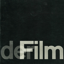 <cite>Der Film</cite> exhibition poster and catalog