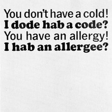 Allerest ad: “You don’t have a cold!”
