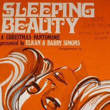 <cite>Sleeping Beauty</cite> program, ABC Peterborough pantomime production