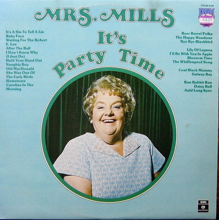 Mrs. Mills – It’s Party Time, Australian pressing 2