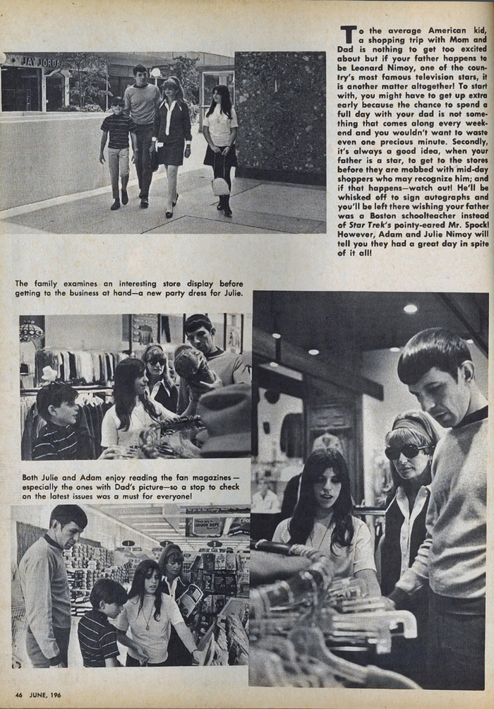 “Shopping with the Nimoy’s” 3