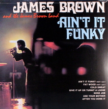 James Brown – <cite>Ain’t it Funky</cite> album art