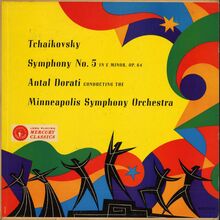 Antal Dorati, Minneapolis Symphony – <cite>Tchaikovsky Symphony No. 5</cite> album art