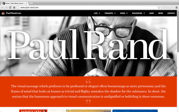 Paul Rand tribute 1