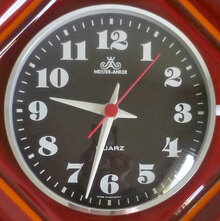Meister-Anker wall clock, circa 1975