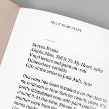 <cite>Tell It To My Heart: Collected by Julie Ault</cite>