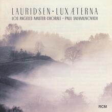 Morten Lauridsen – <cite>Lux Æterna</cite> album art