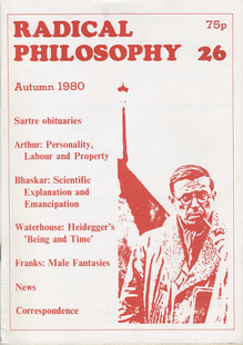 <cite>Radical Philosophy</cite>, issues 26–38