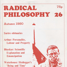 <cite>Radical Philosophy</cite>, issues 26–38